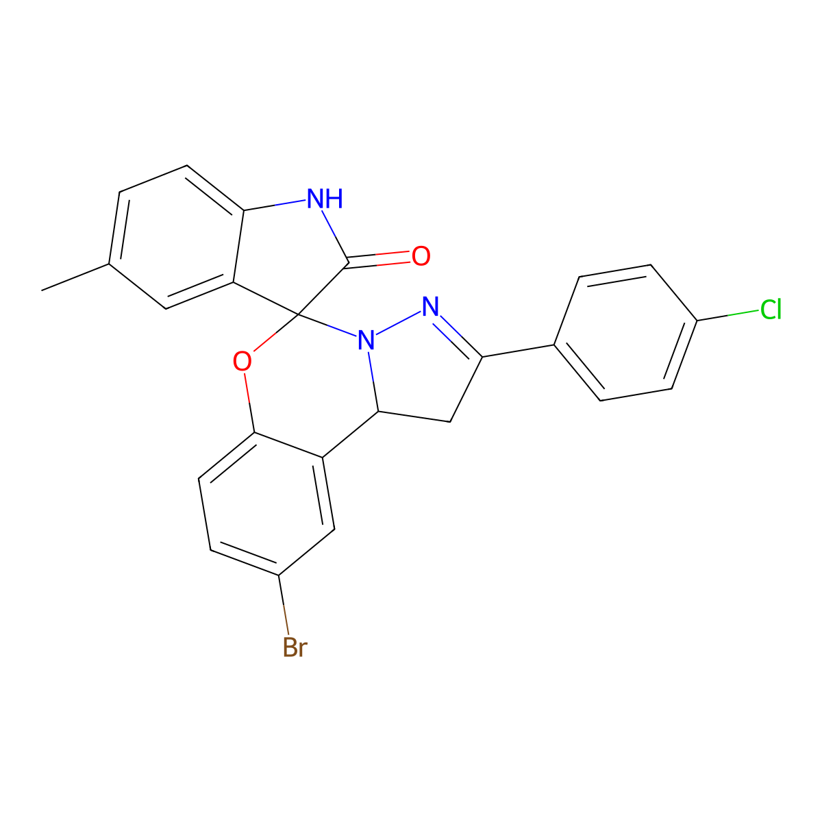 C24H17BrClN3O2 molecular structure, CAS 448937-63-1