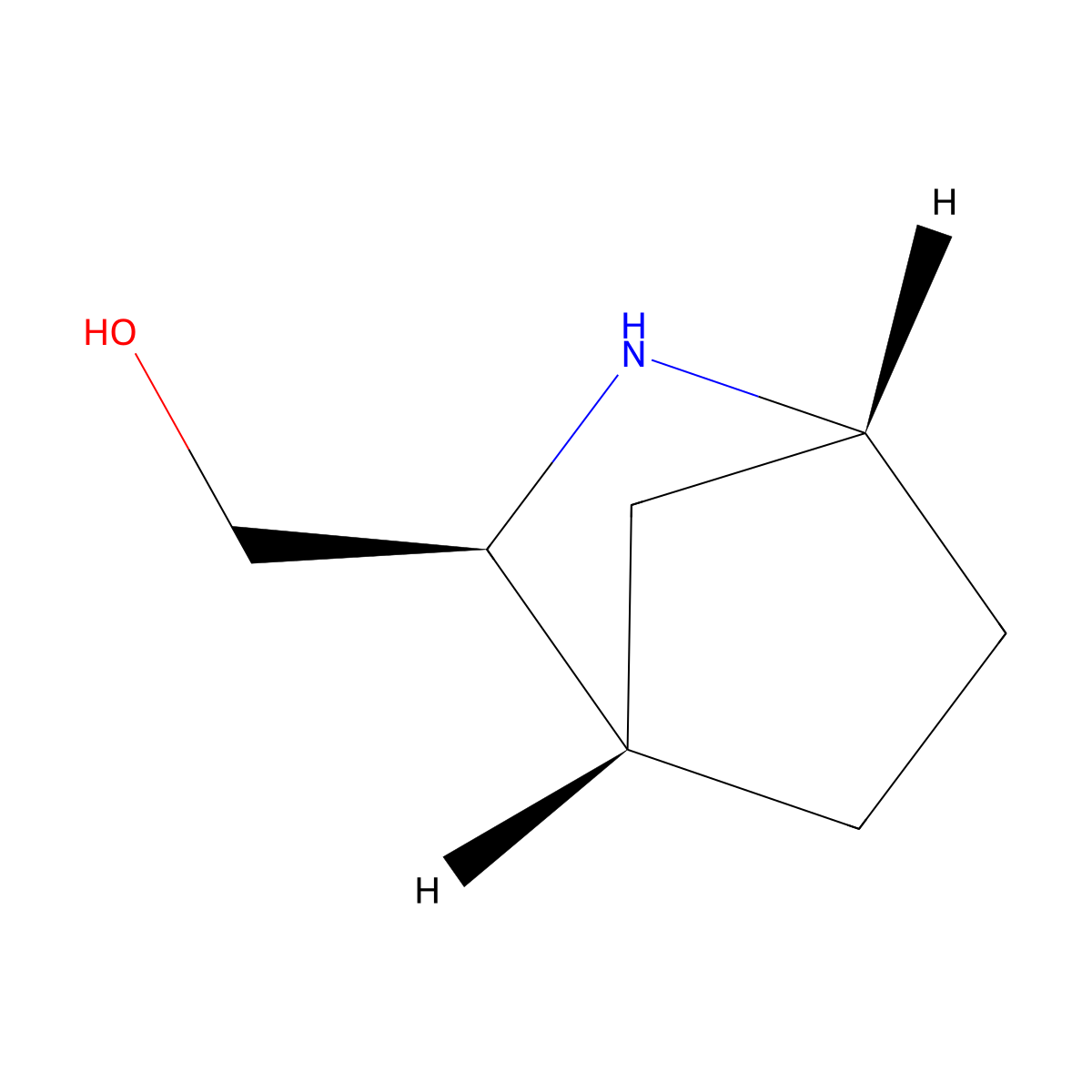(1R,3S,4S)-2-azabicyclo(2.2.1)heptan-3-ylmethanol molecular structure, CAS 448949-63-1