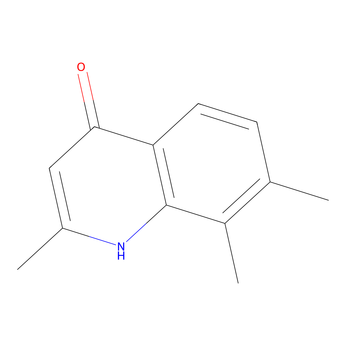2,7,8-Trimethyl-4-quinolinol molecular structure, CAS 449199-19-3