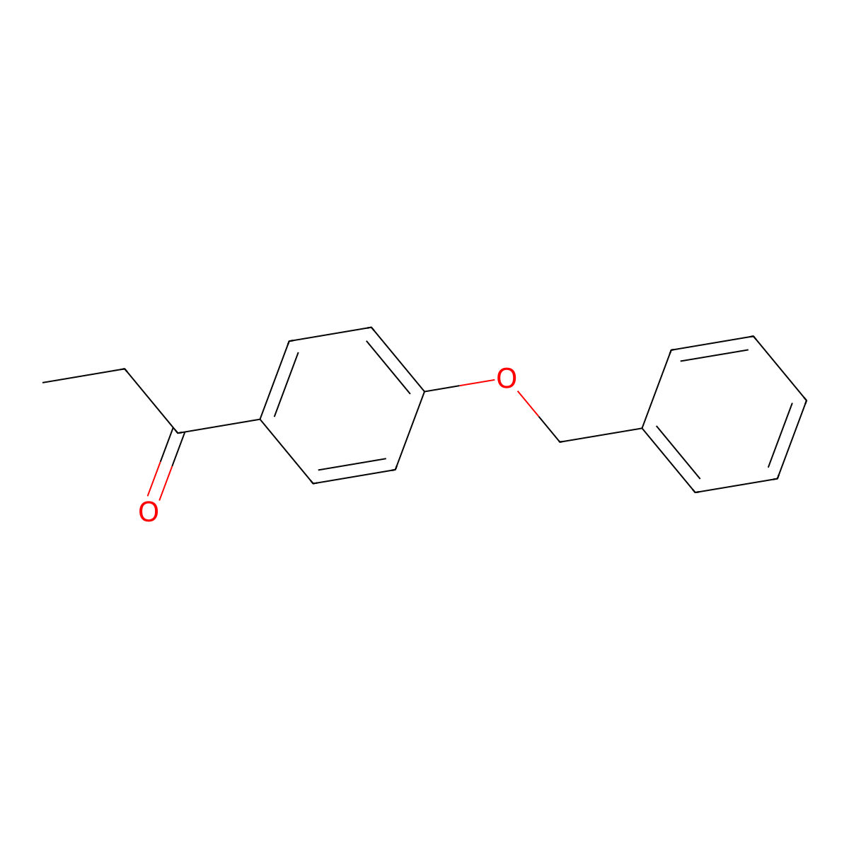 p-Benzyloxypropiophenone molecular structure, CAS 4495-66-3