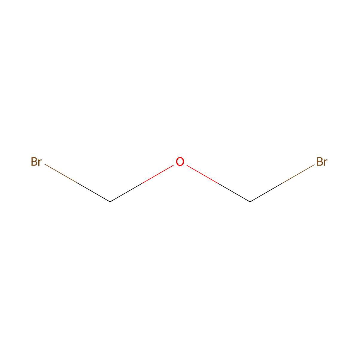 Bromo(bromomethoxy)methane molecular structure, CAS 4497-29-4