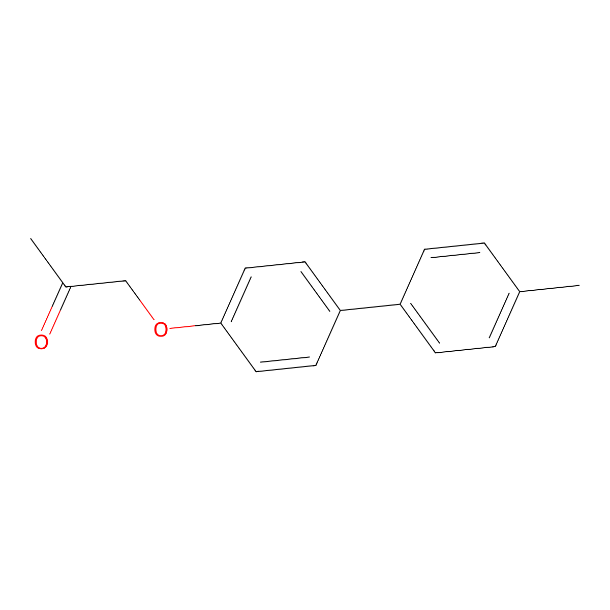 1-[4-(4-Methylphenyl)phenoxy]propan-2-one molecular structure, CAS 449737-01-3