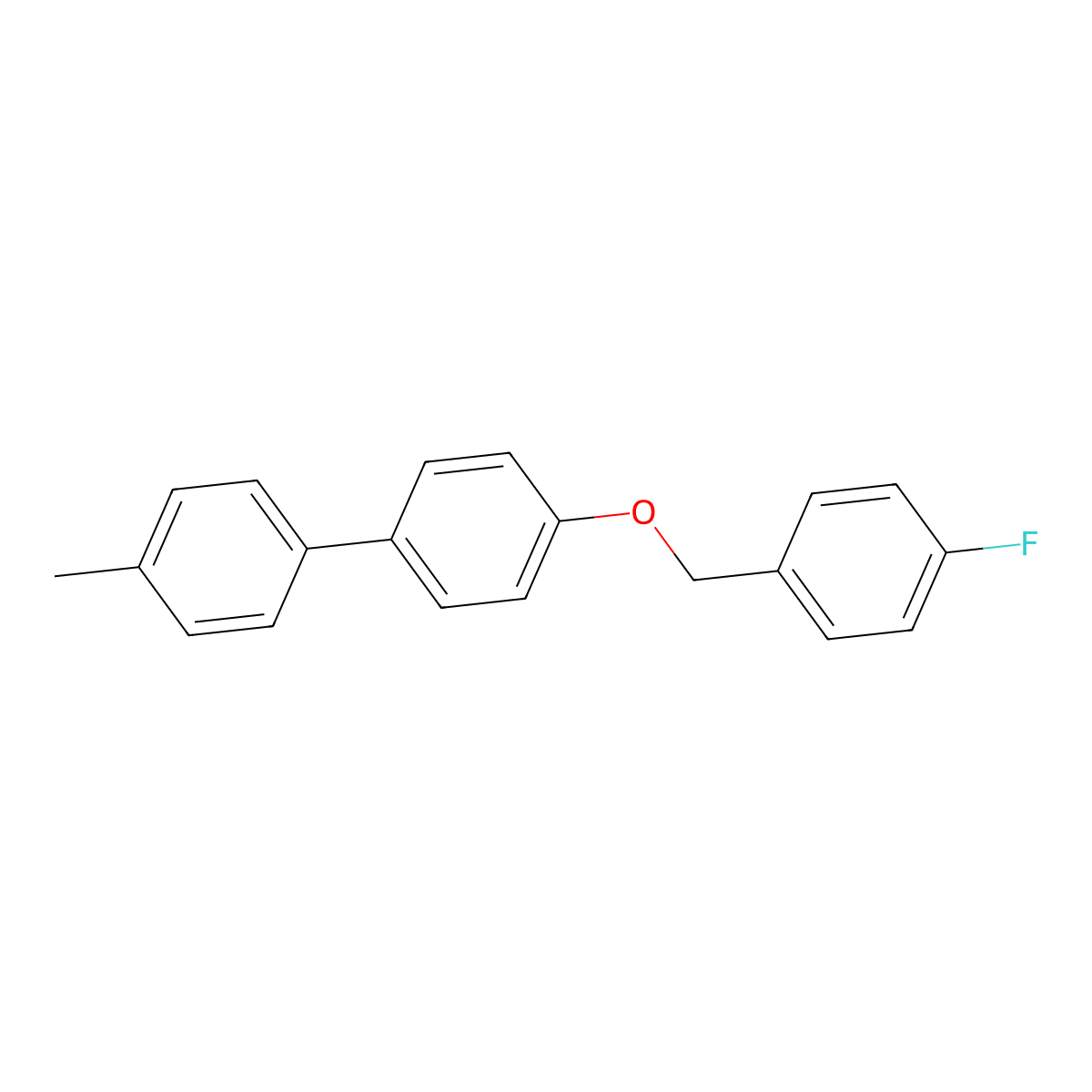 4-[(4-Fluorophenyl)methoxy]-4'-methyl-1,1'-biphenyl molecular structure, CAS 449737-45-5