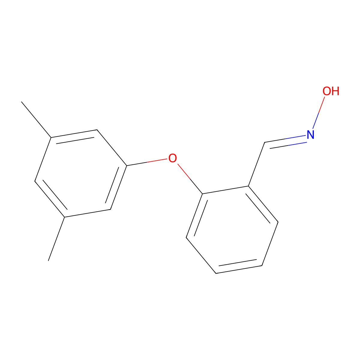 N-{[2-(3,5-Dimethylphenoxy)phenyl]methylidene}hydroxylamine molecular structure, CAS 449778-77-2