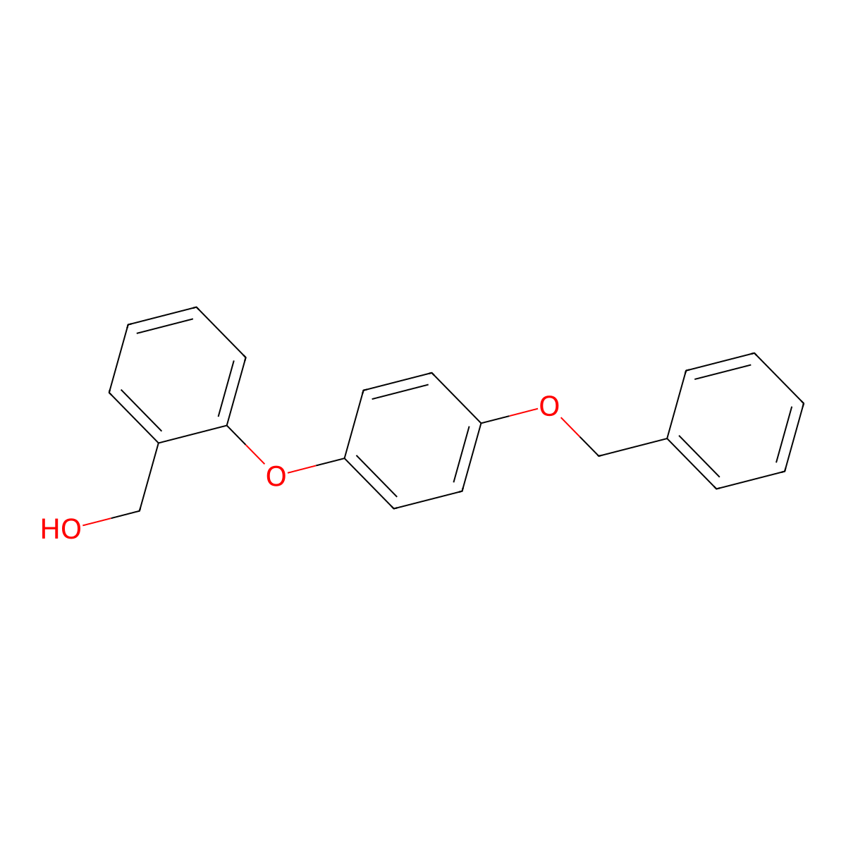 {2-[4-(Benzyloxy)phenoxy]phenyl}methanol molecular structure, CAS 449778-82-9
