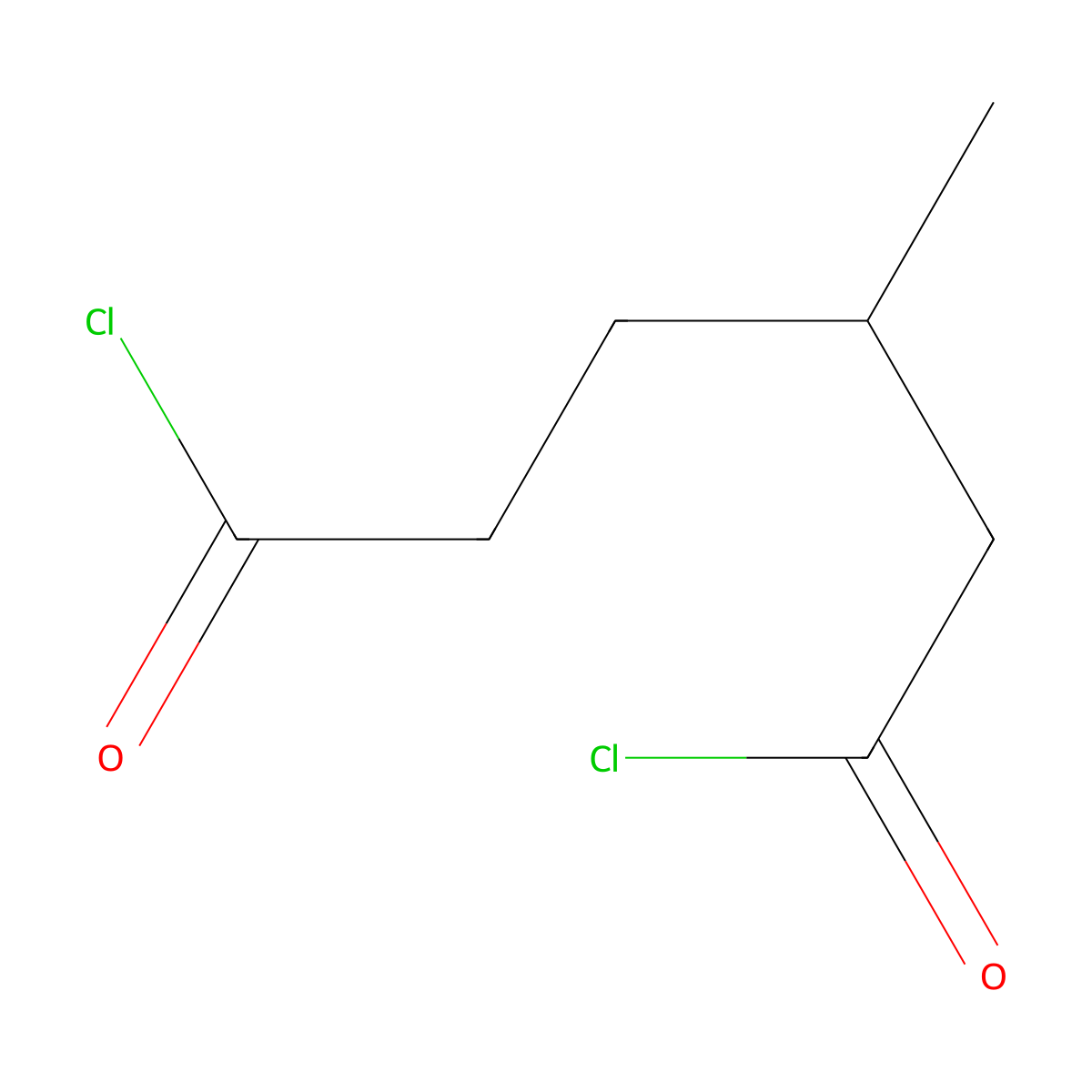 3-Methyladipoyl chloride molecular structure, CAS 44987-62-4