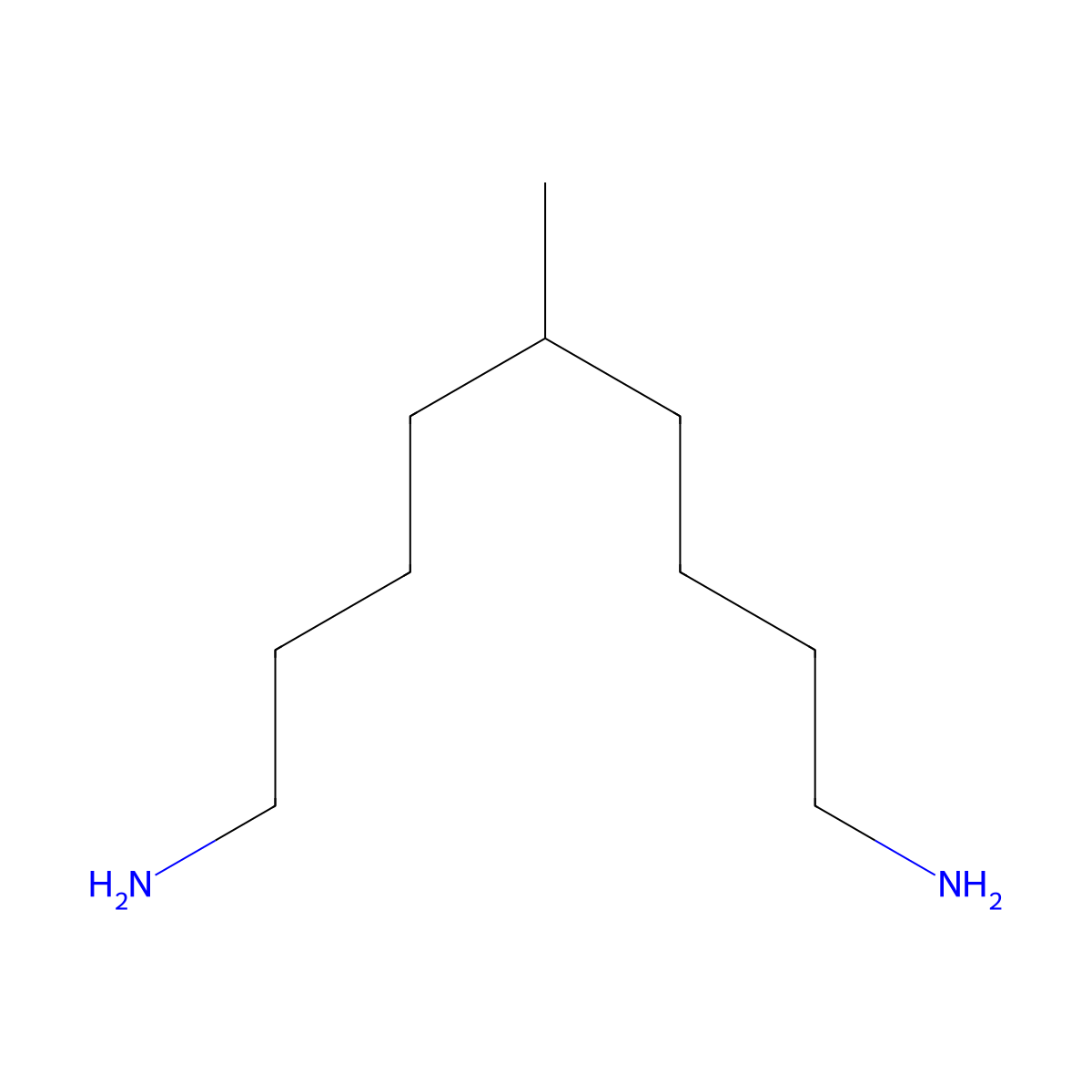 1,9-Nonanediamine, 5-methyl- molecular structure, CAS 45024-21-3