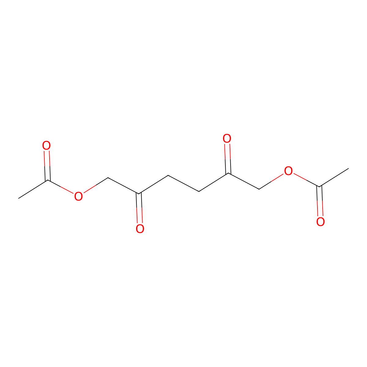 2,5-Dioxohexane-1,6-diyl diacetate molecular structure, CAS 450414-62-7