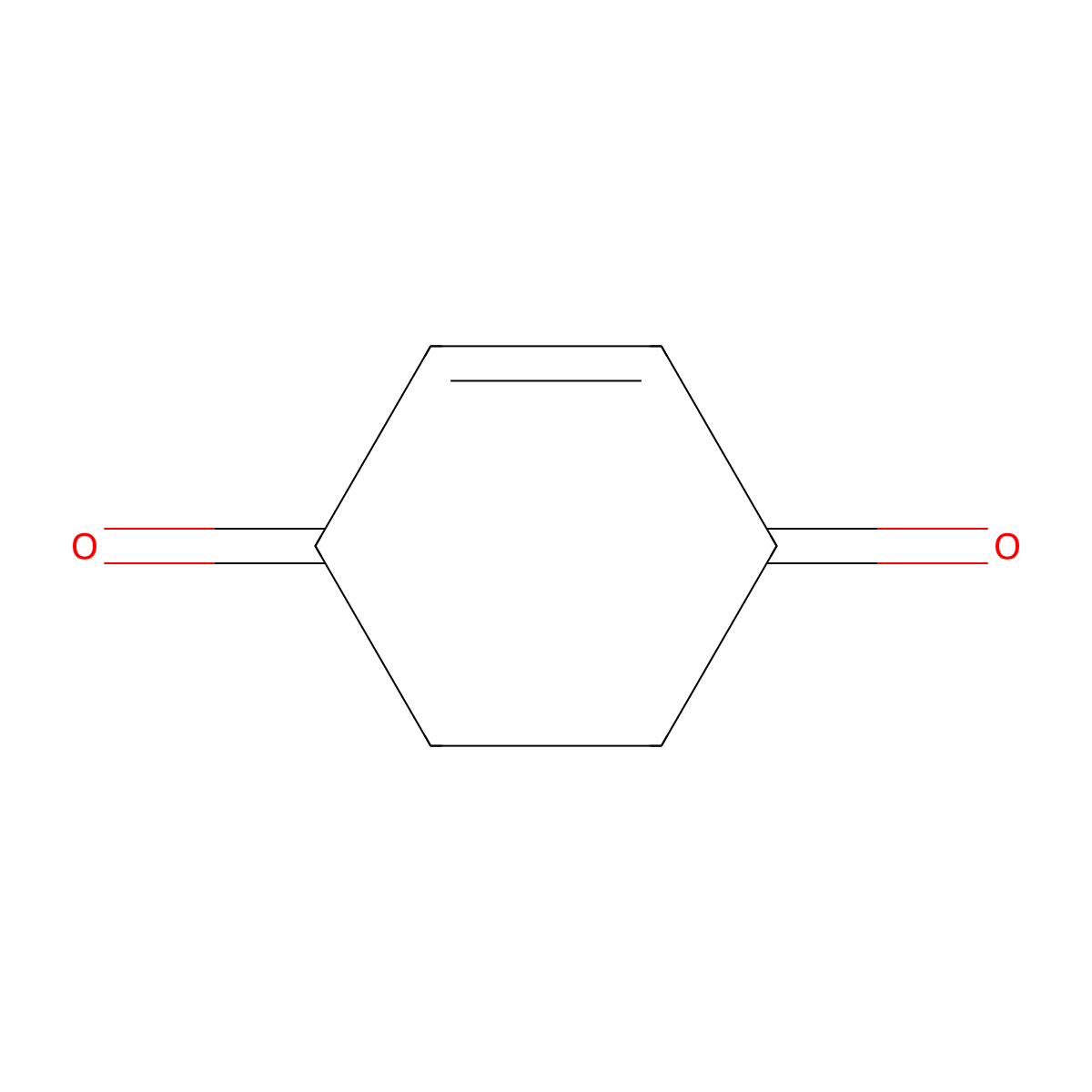 1,4-Cyclohex-2-enedione molecular structure, CAS 4505-38-8