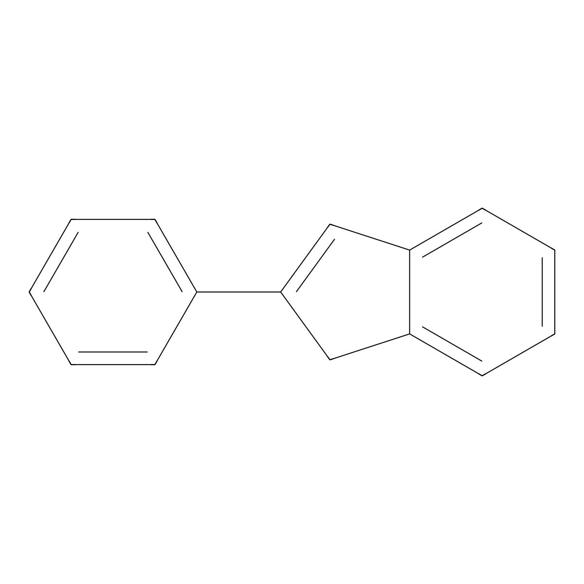 2-Phenylindene molecular structure, CAS 4505-48-0