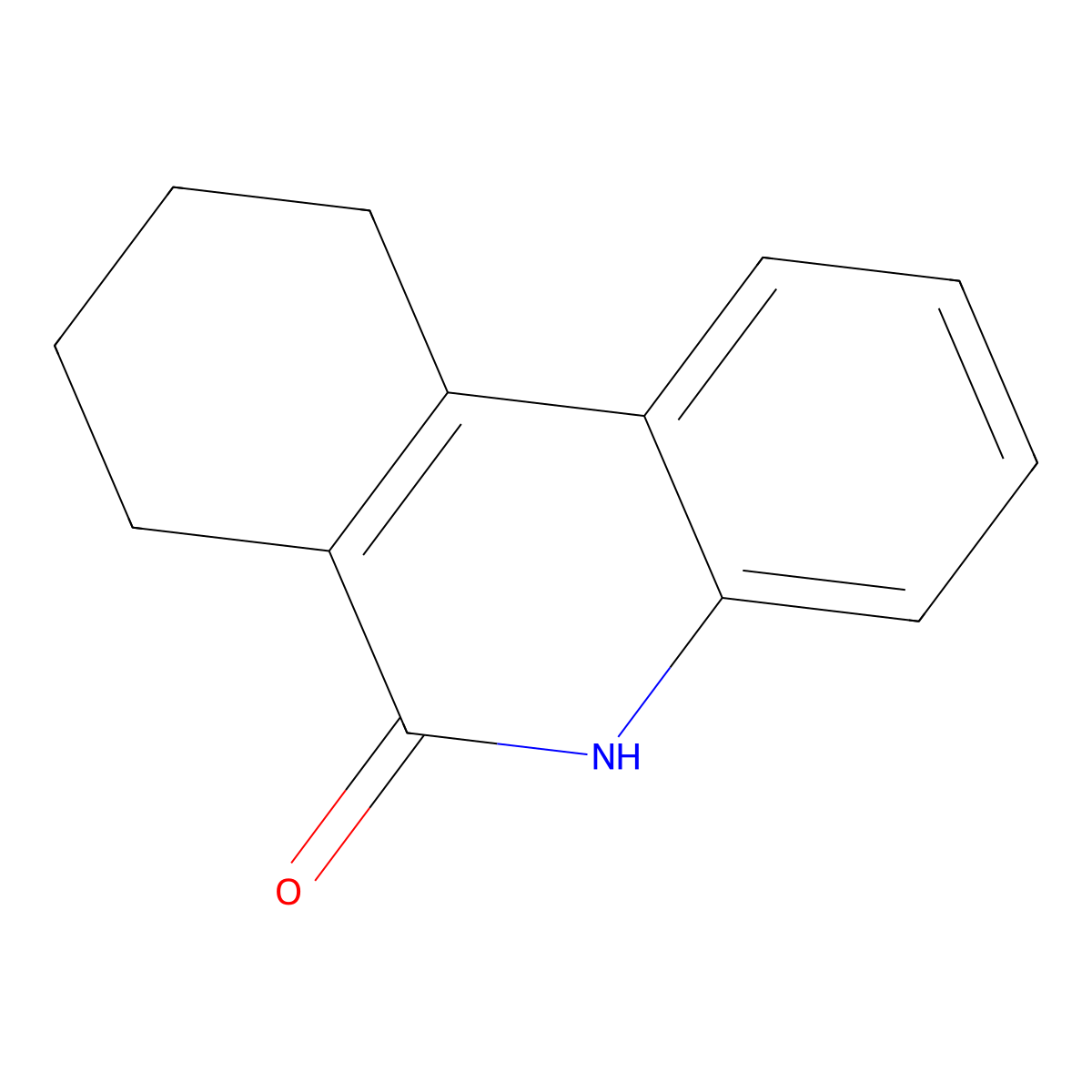 5,6,7,8,9,10-Hexahydrophenanthridin-6-one molecular structure, CAS 4514-04-9