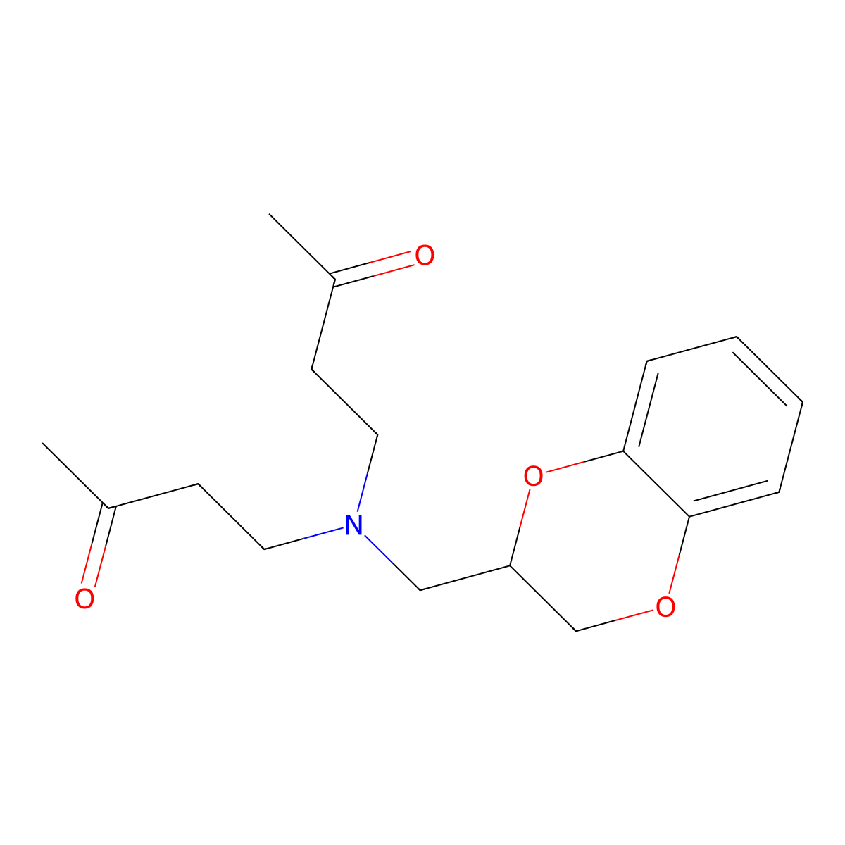 4-[2,3-Dihydro-1,4-benzodioxin-3-ylmethyl(3-oxobutyl)amino]butan-2-one molecular structure, CAS 451461-82-8