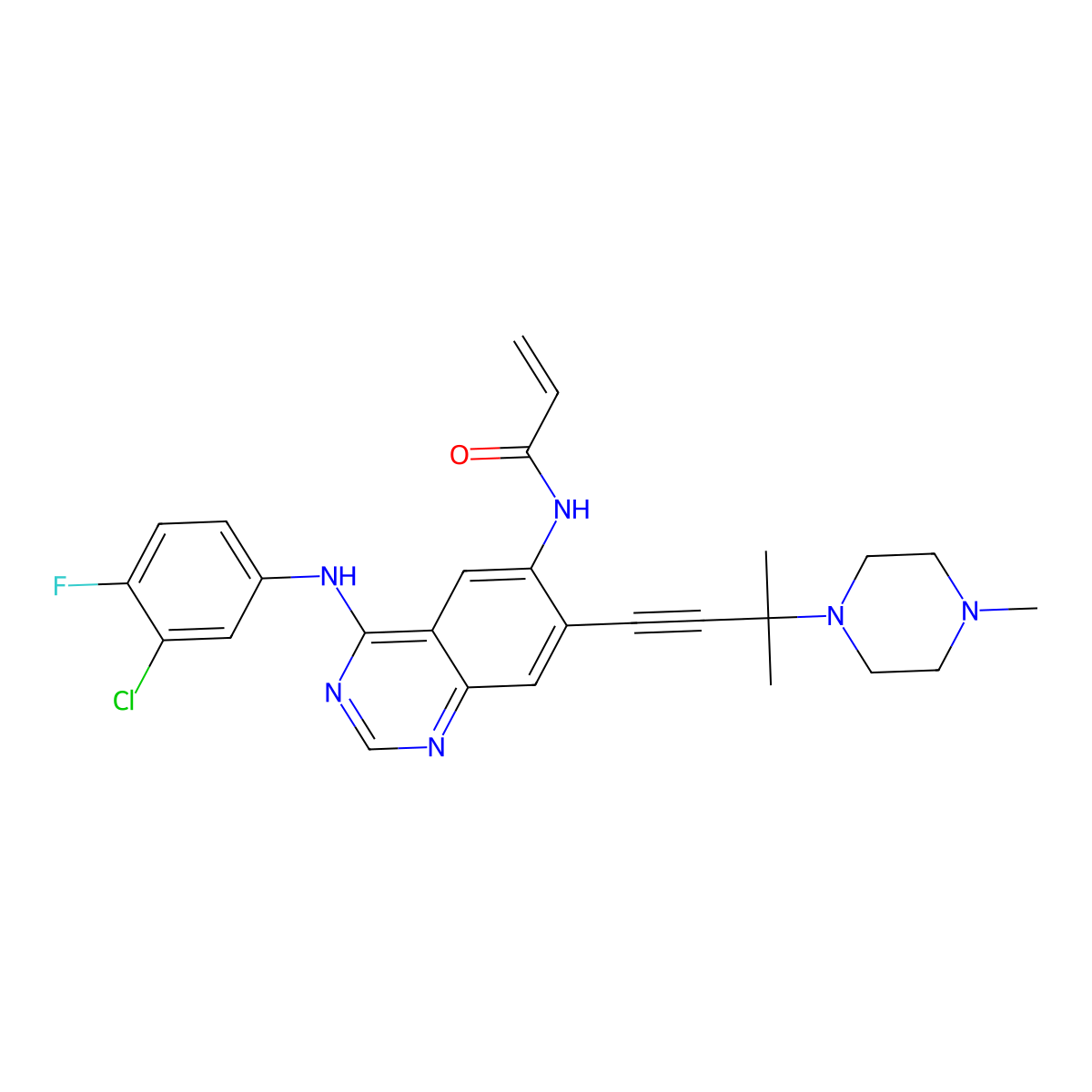AV-412 free base molecular structure, CAS 451492-95-8