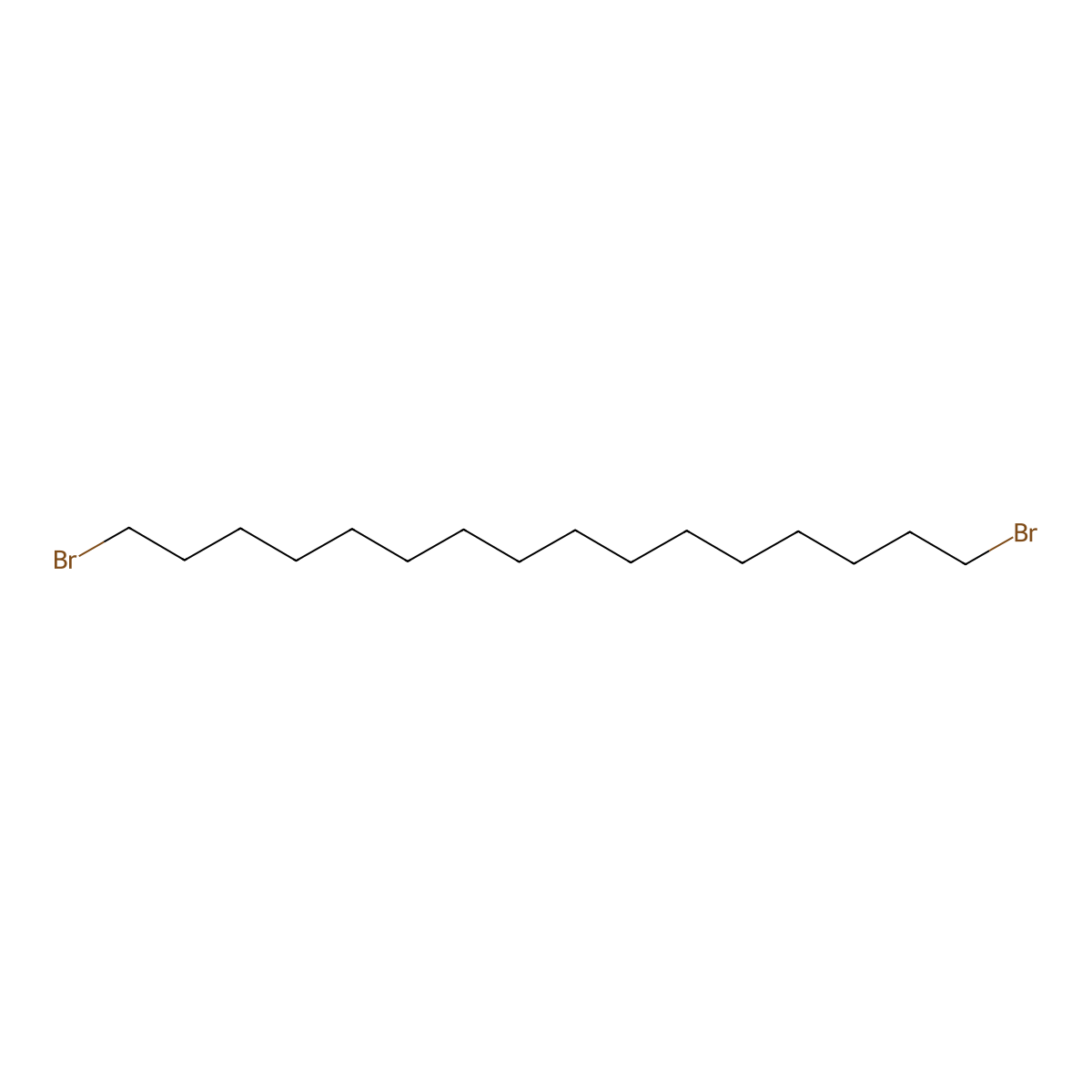 1,16-Dibromohexadecane molecular structure, CAS 45223-18-5