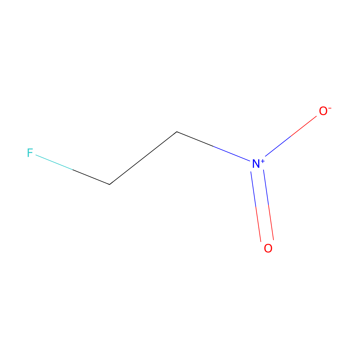 1-Fluoro-2-nitroethane molecular structure, CAS 4528-33-0