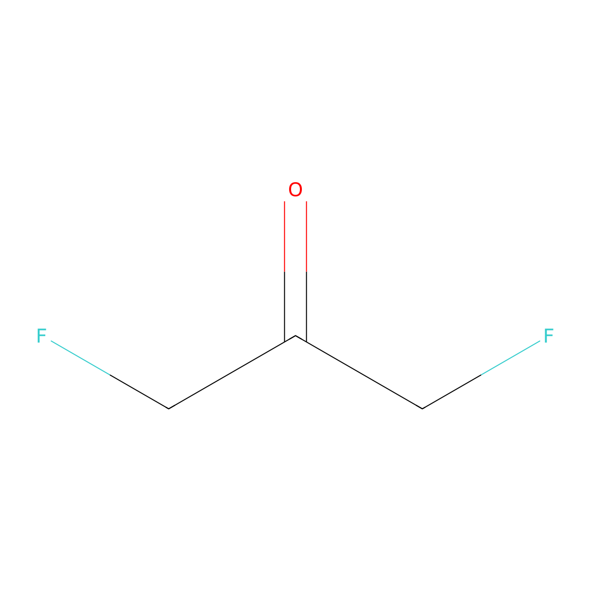 1,3-Difluoroacetone molecular structure, CAS 453-14-5