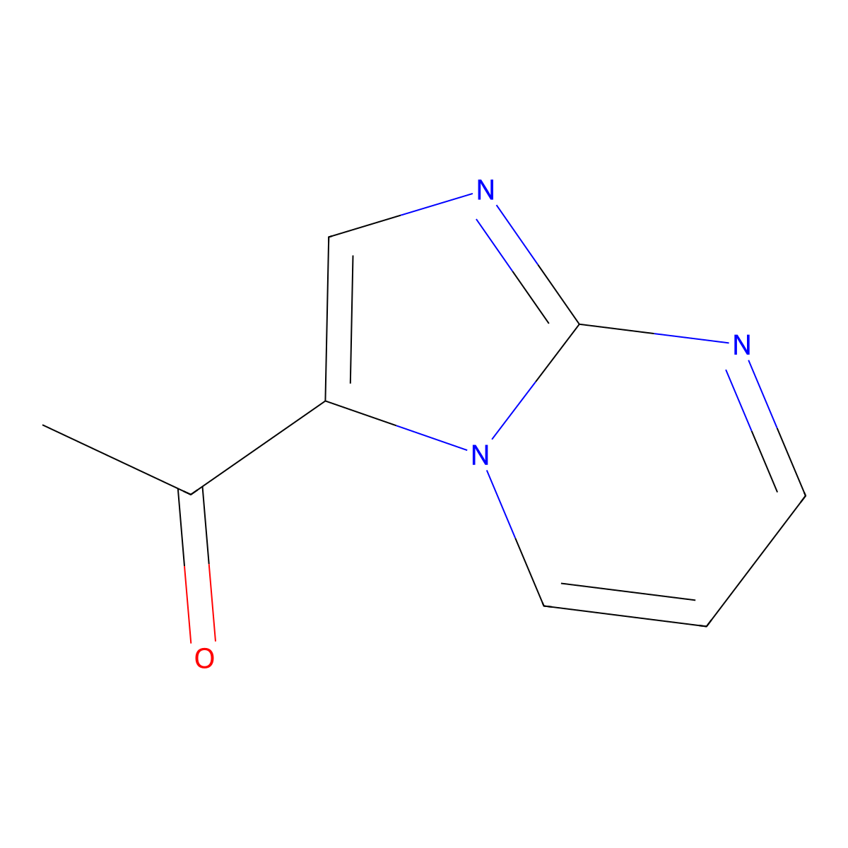 1-imidazo[1,2-a]pyrimidin-3-yl-Ethanone molecular structure, CAS 453548-59-9
