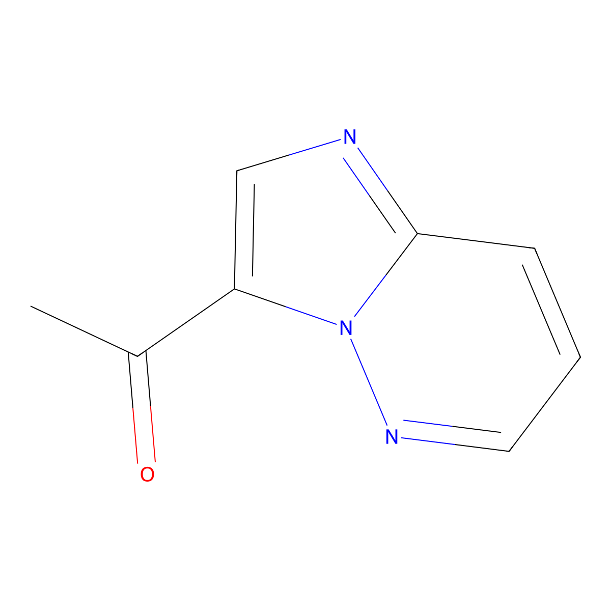 1-(Imidazo[1,2-b]pyridazin-3-yl)ethanone molecular structure, CAS 453548-65-7