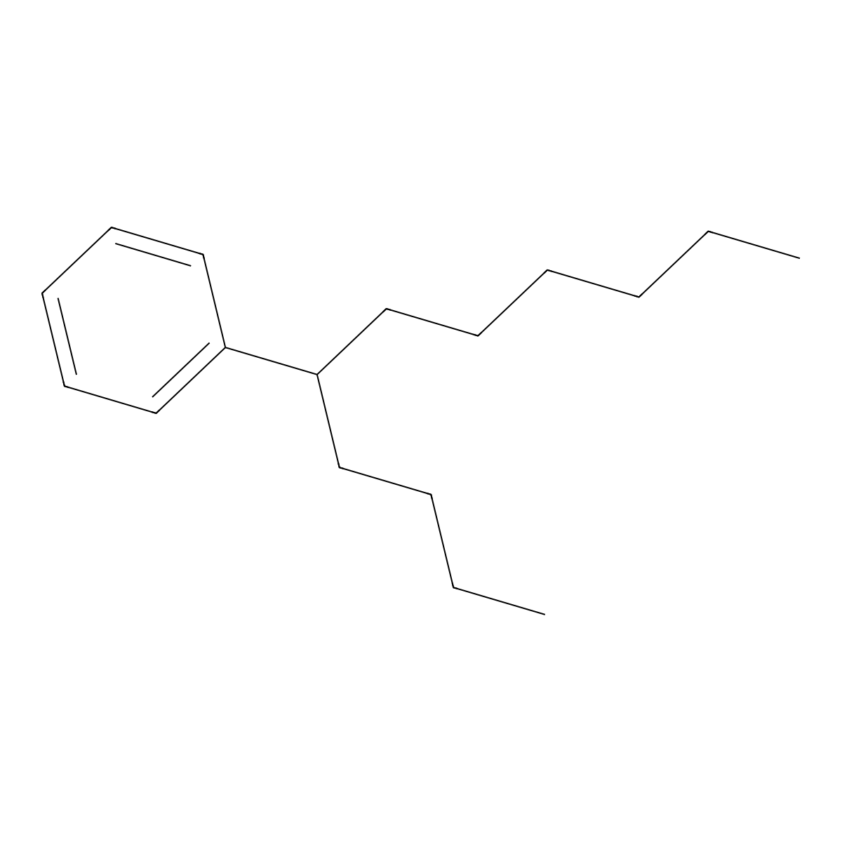 5-Phenylundecane molecular structure, CAS 4537-15-9