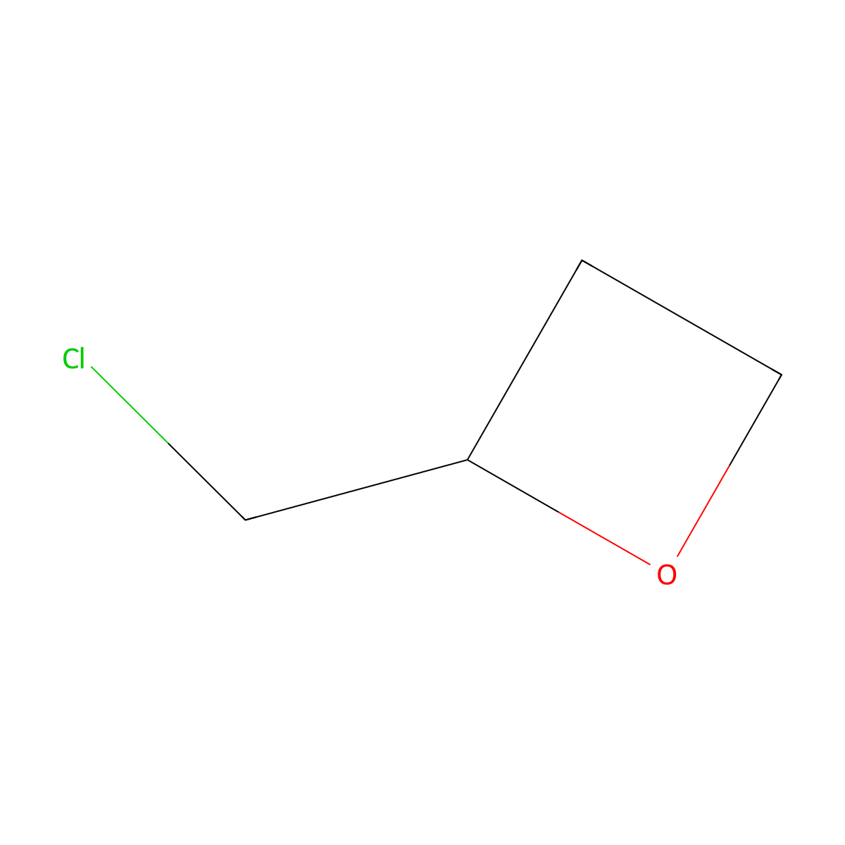 2-(Chloromethyl)oxetane molecular structure, CAS 45377-87-5