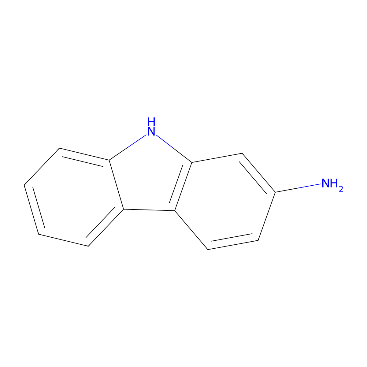 2-Aminocarbazole molecular structure, CAS 4539-51-9