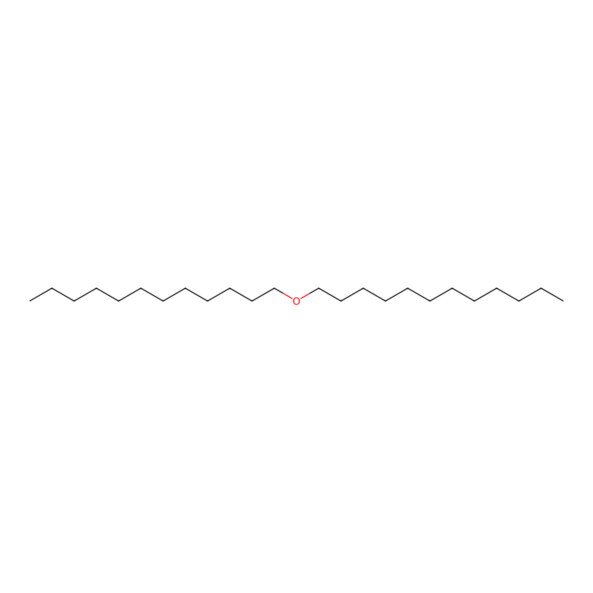 Dilauryl Ether molecular structure, CAS 4542-57-8