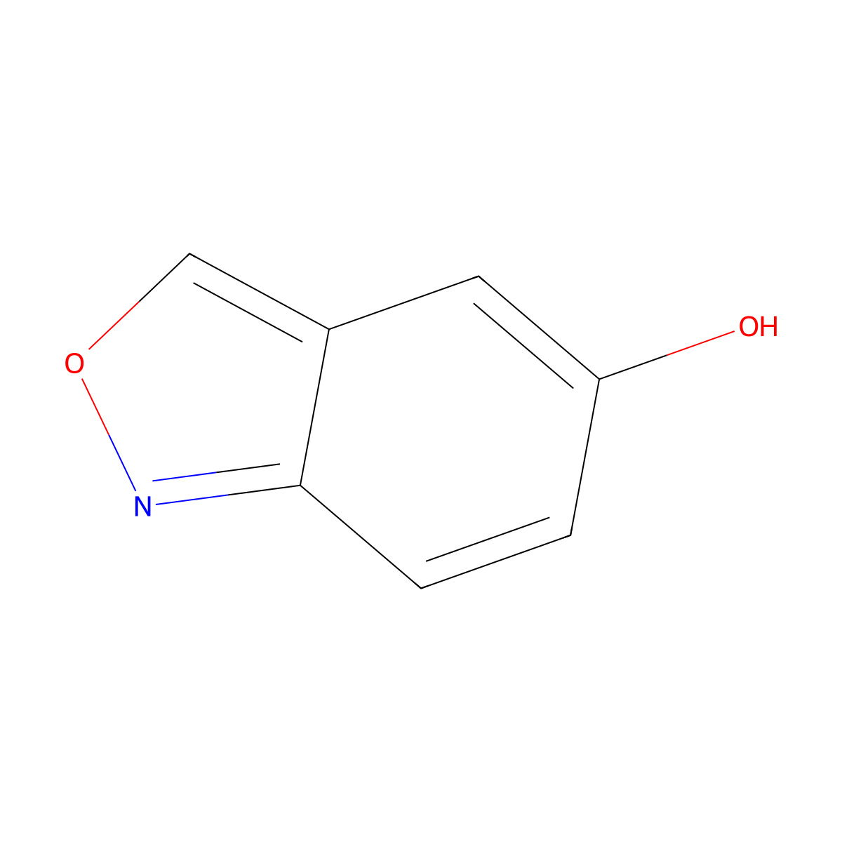 5-Hydroxybenzo[c]isoxazole molecular structure, CAS 454466-62-7