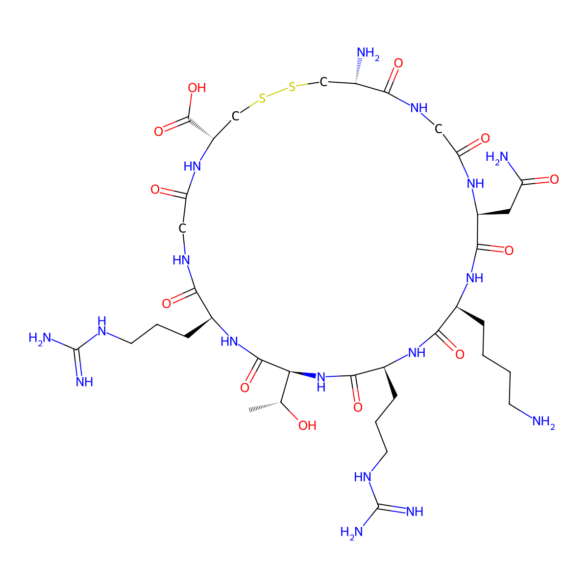 LyP-1, Peptide 1 molecular structure, CAS 454487-07-1