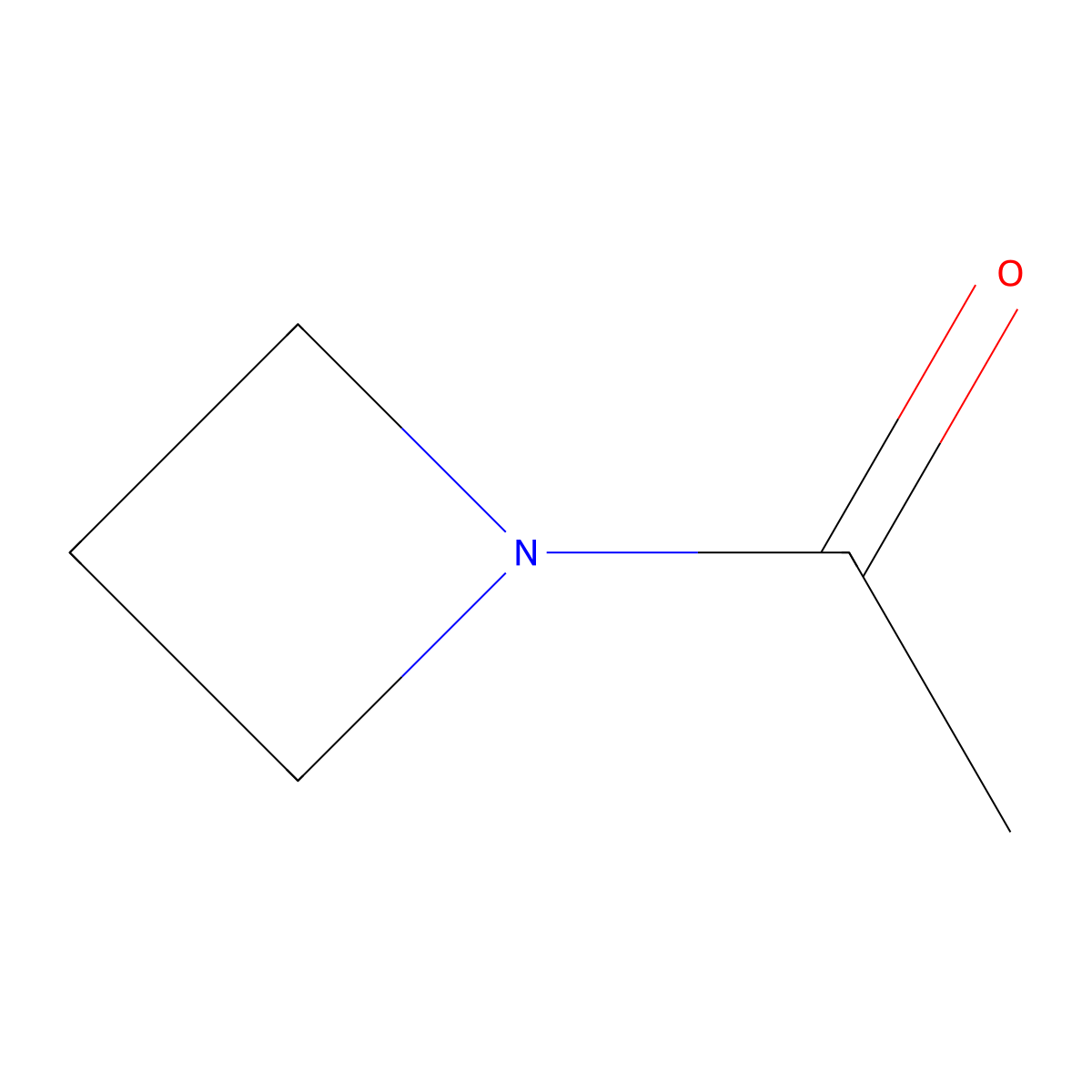 1-(Azetidin-1-yl)ethan-1-one molecular structure, CAS 45467-31-0