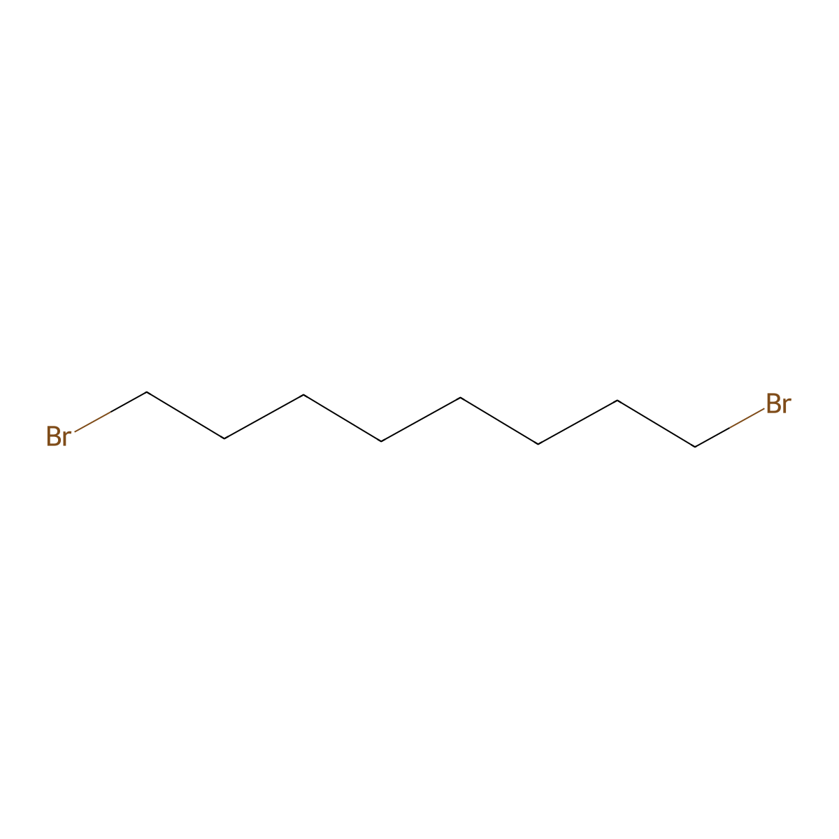 1,8-Dibromooctane molecular structure, CAS 4549-32-0