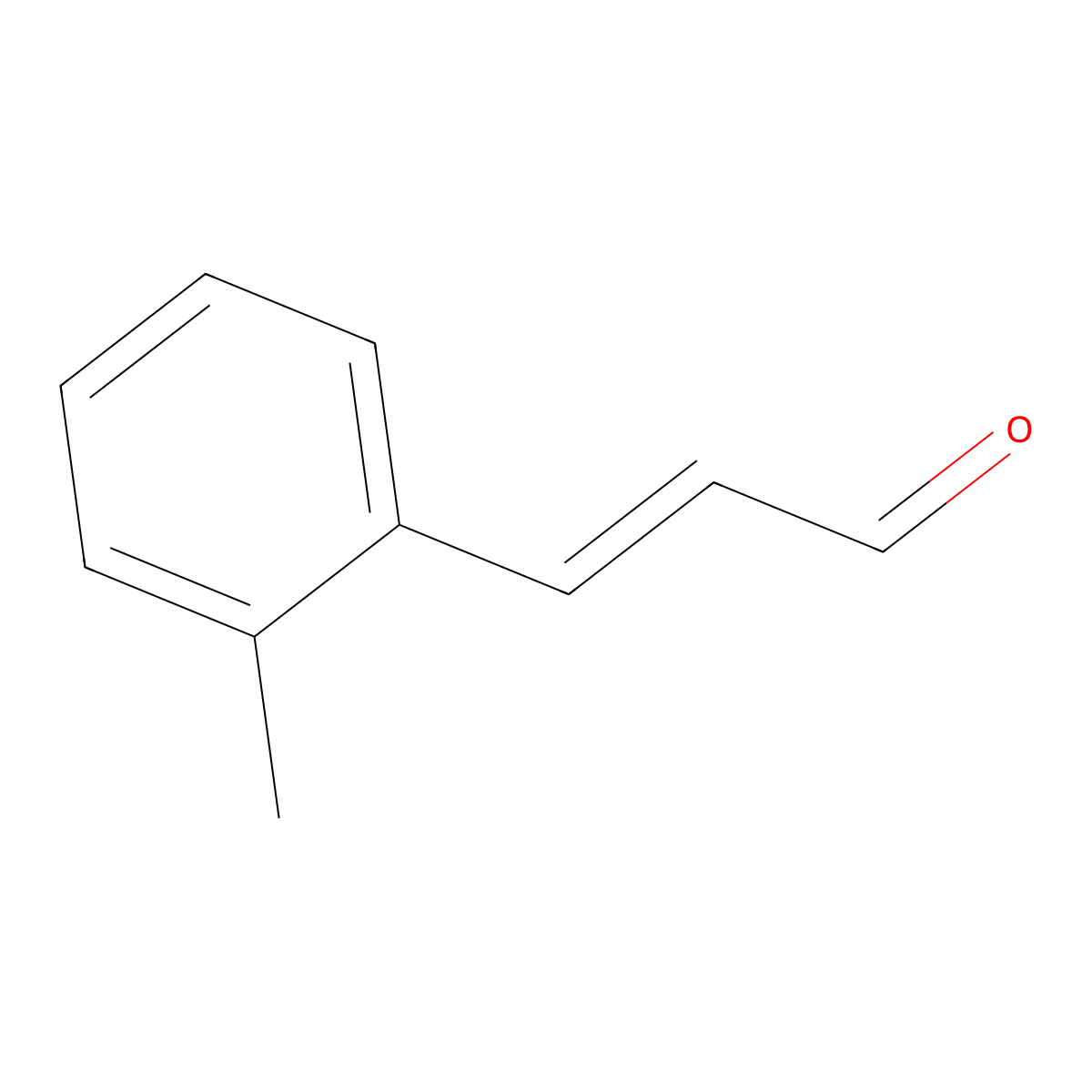 3-(2-Methylphenyl)prop-2-enal molecular structure, CAS 4549-82-0