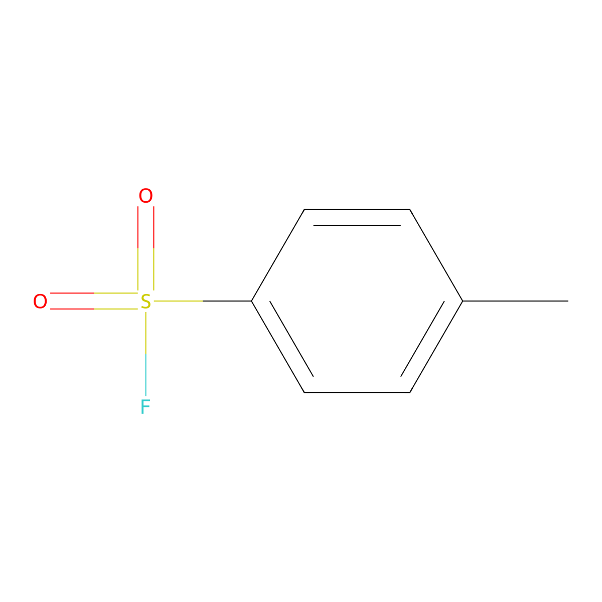 4-Methylbenzenesulfonyl fluoride molecular structure, CAS 455-16-3