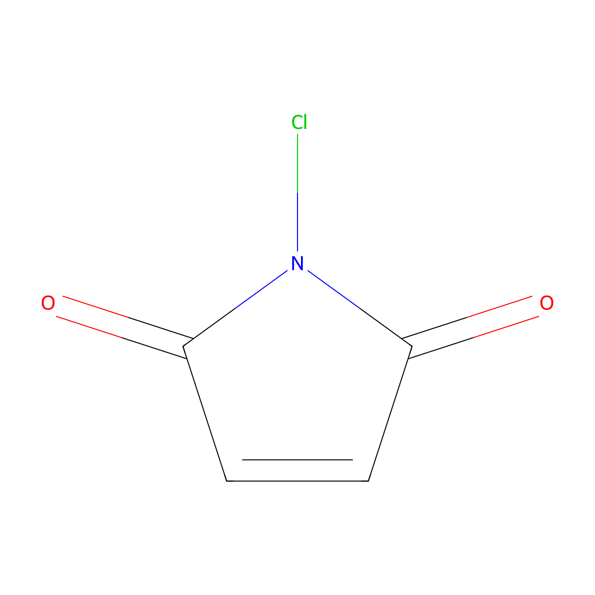 1H-Pyrrole-2,5-dione, 1-chloro- molecular structure, CAS 45514-70-3