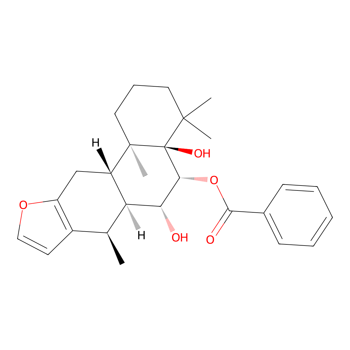 Isovouacapenol C molecular structure, CAS 455255-15-9