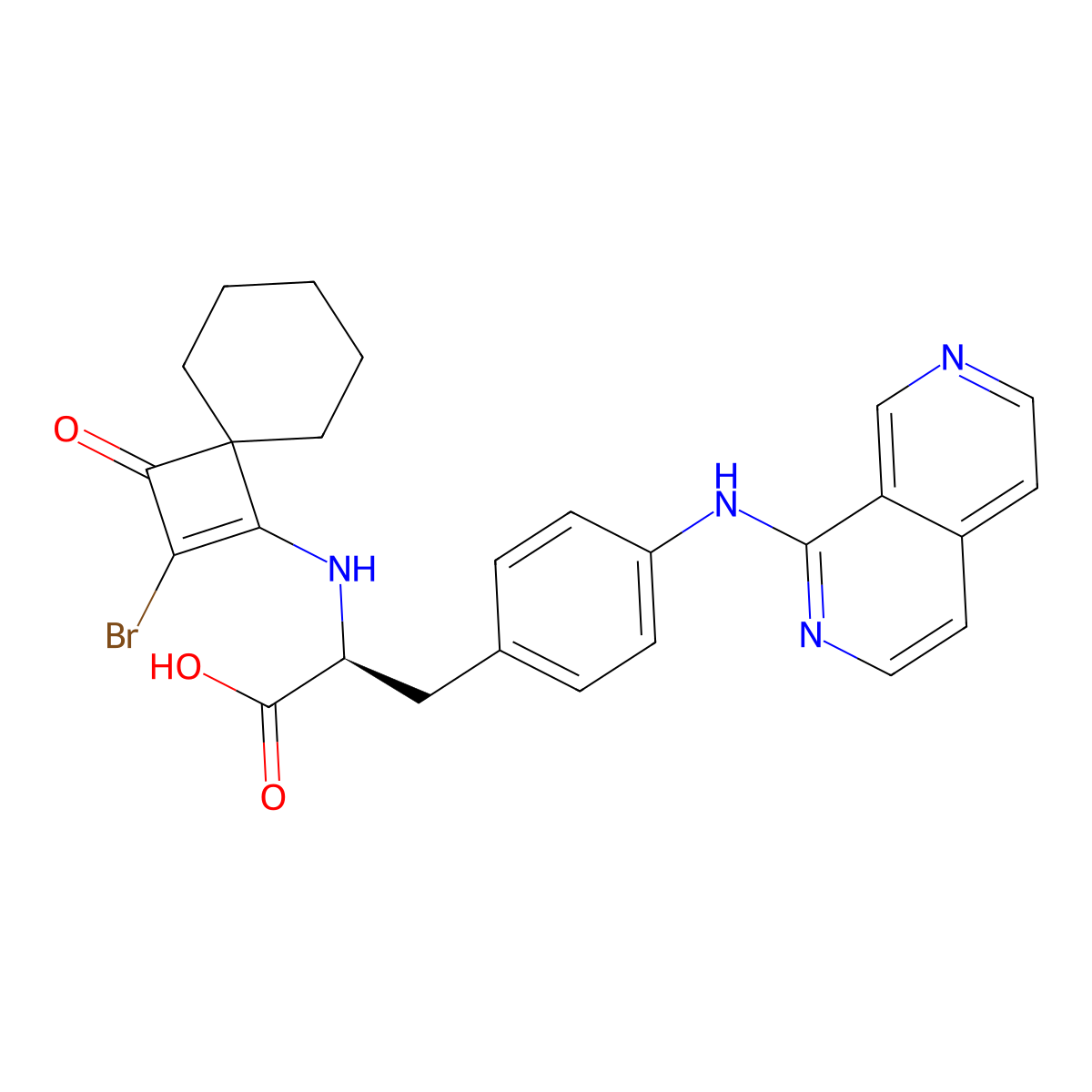 Zaurategrast molecular structure, CAS 455264-31-0