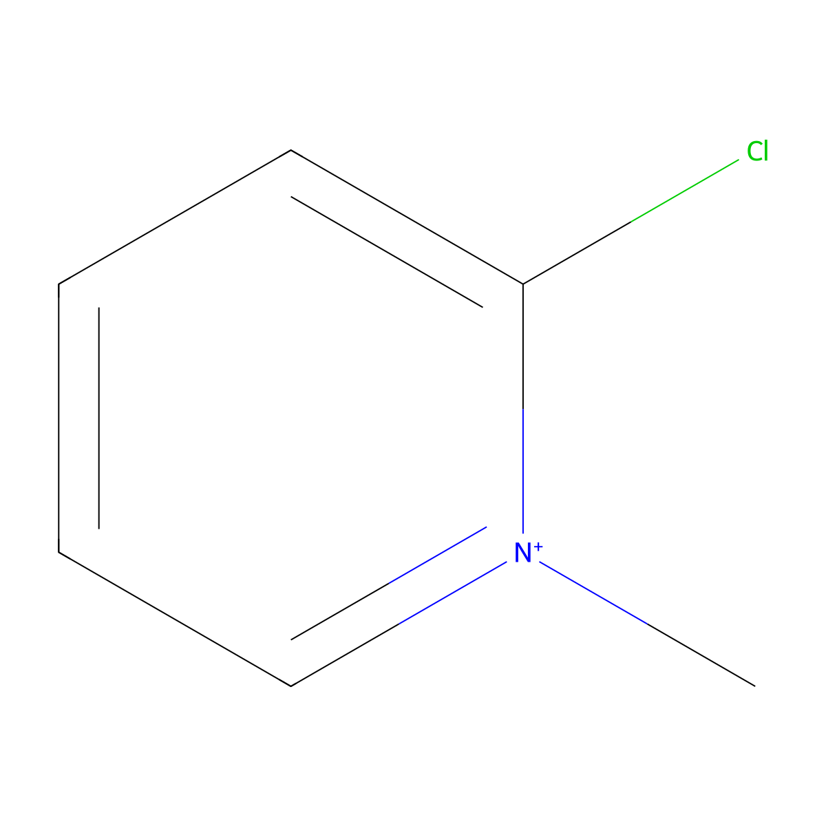 2-Chloro-1-methylpyridinium molecular structure, CAS 45528-84-5