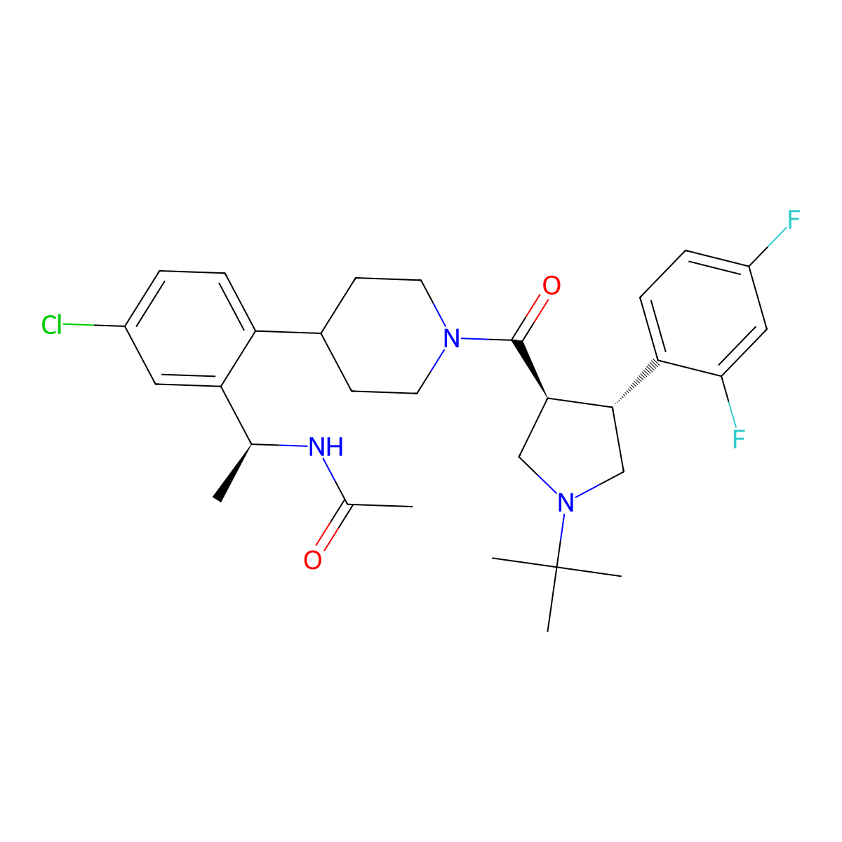 MK-0493 free base molecular structure, CAS 455956-93-1