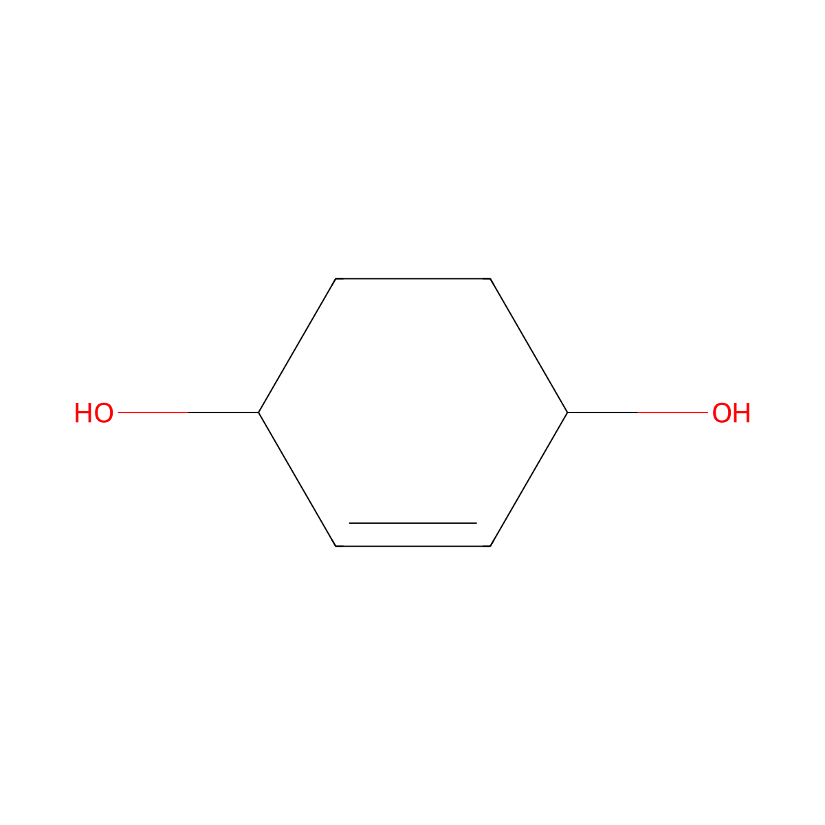 2-Cyclohexene-1,4-diol molecular structure, CAS 45620-68-6
