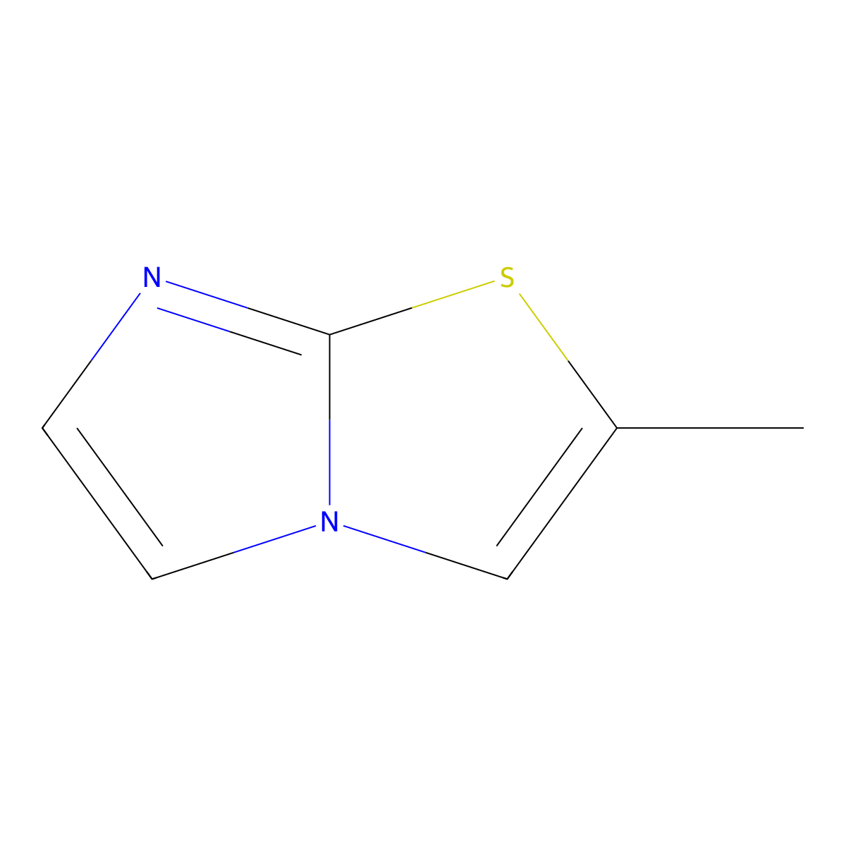 2-Methylimidazo[2,1-b]thiazole molecular structure, CAS 45667-45-6