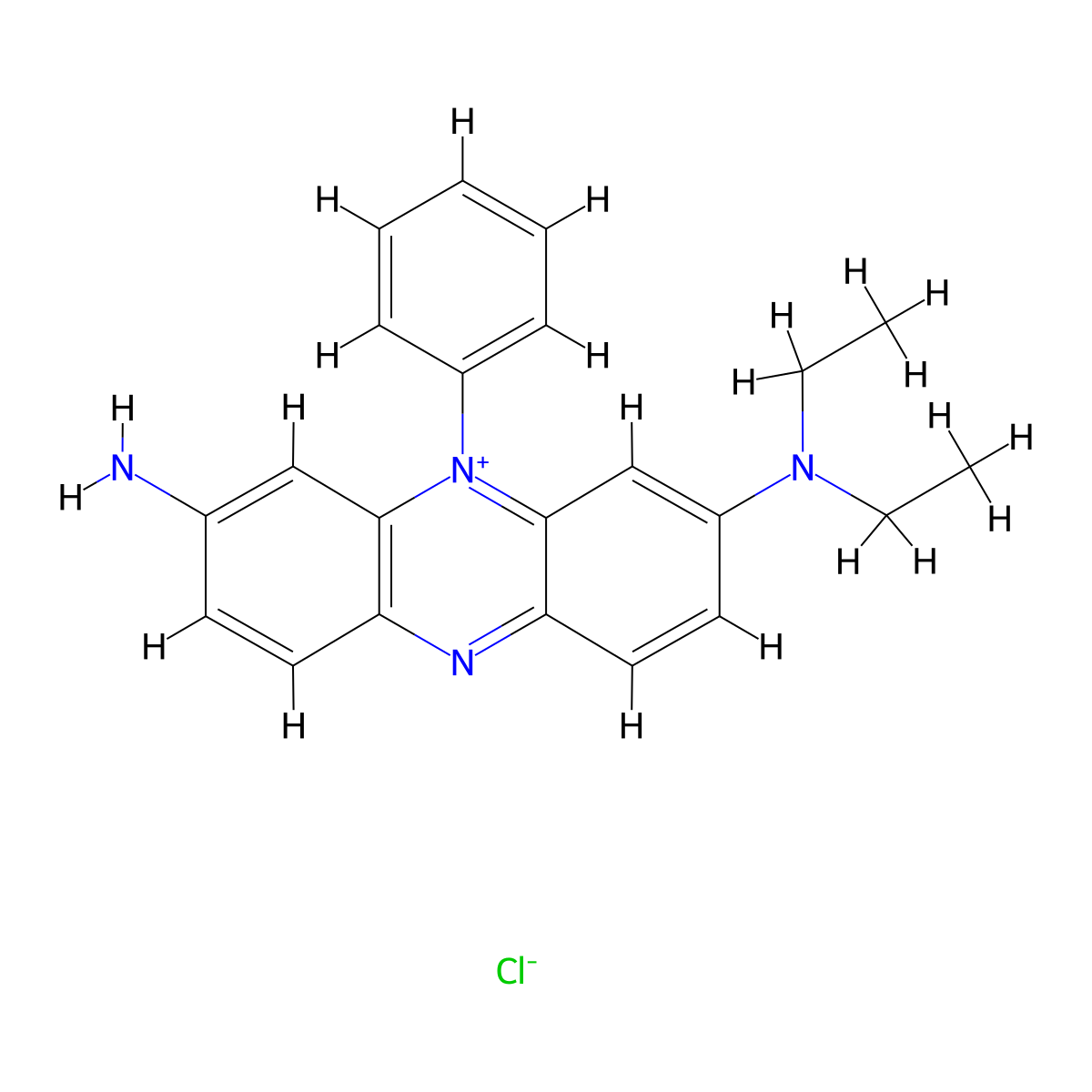 Methylene Violet 3RAX molecular structure, CAS 4569-86-2