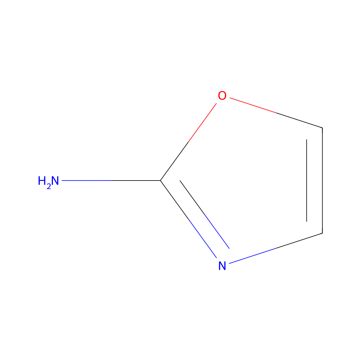 2-Aminooxazole molecular structure, CAS 4570-45-0