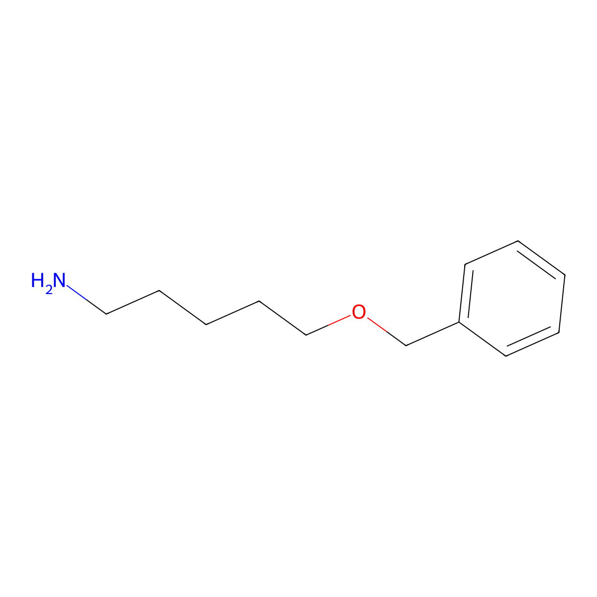 5-(Benzyloxy)pentan-1-amine molecular structure, CAS 457060-04-7