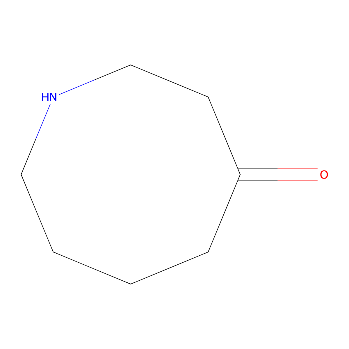 Azocan-4-one molecular structure, CAS 45718-71-6