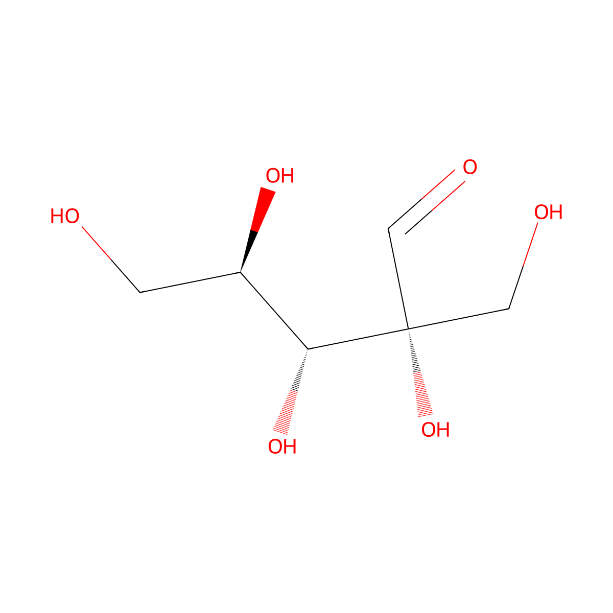 Hamamelose molecular structure, CAS 4573-78-8