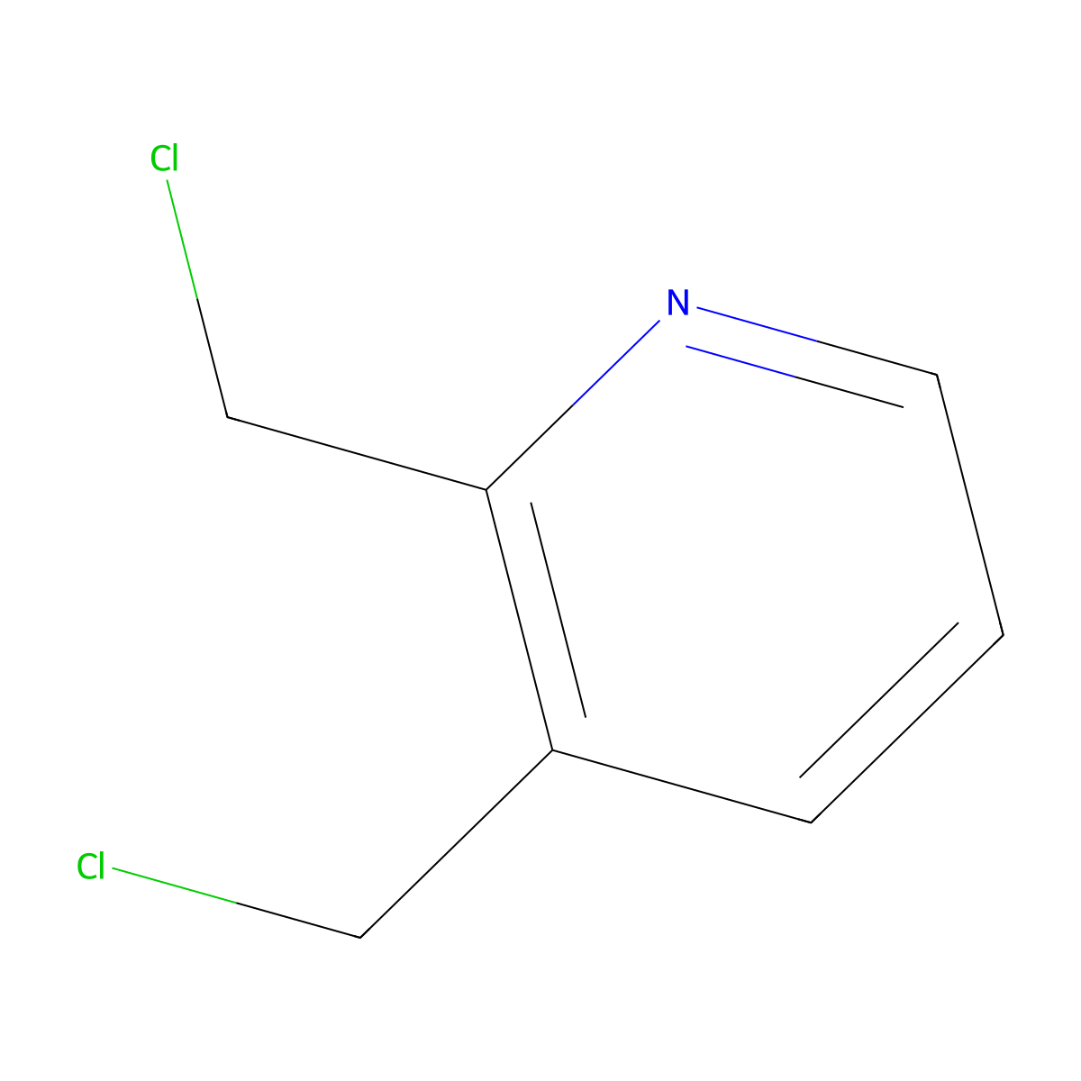 2,3-Bis(chloromethyl)pyridine molecular structure, CAS 45754-12-9
