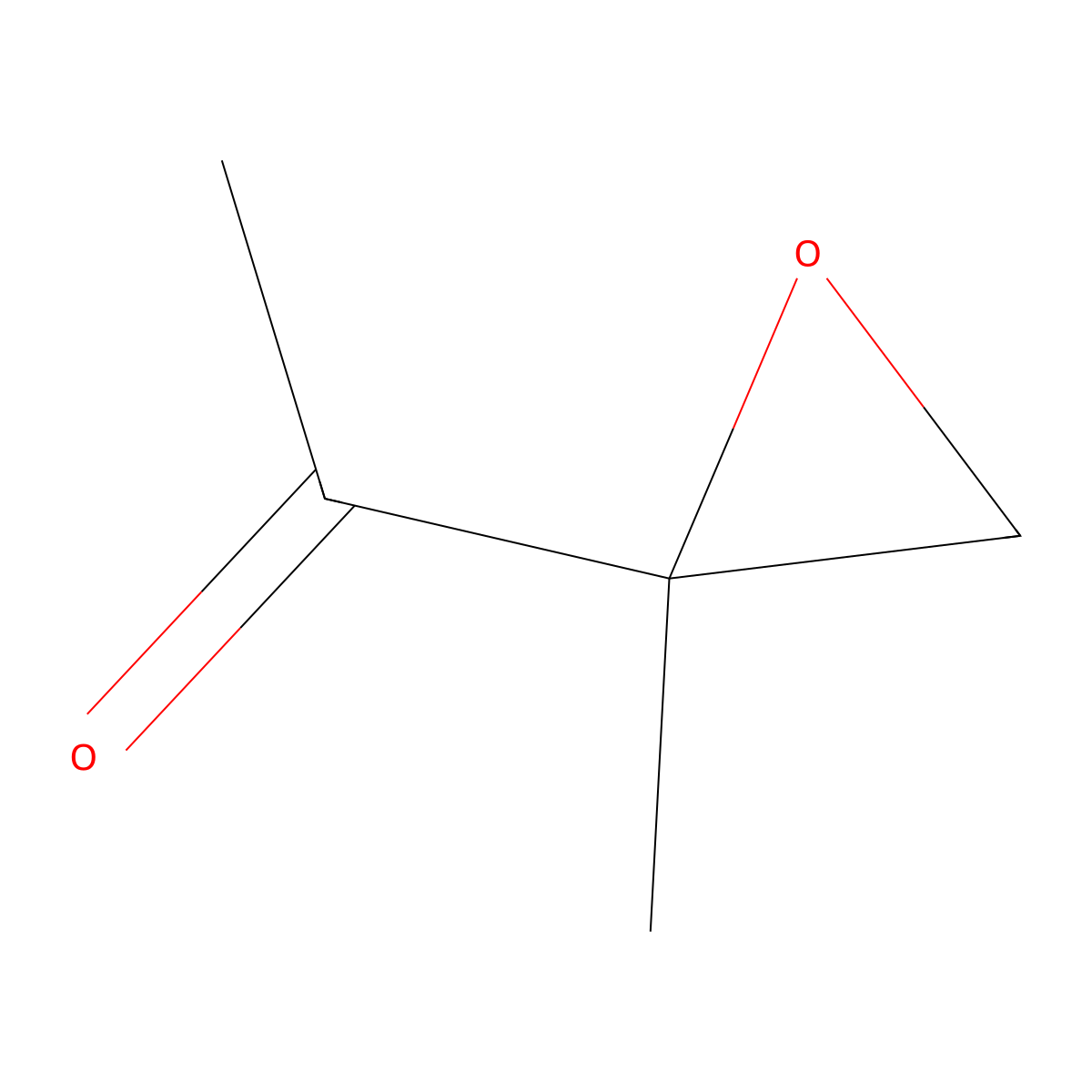1-(2-Methyloxiran-2-yl)ethanone molecular structure, CAS 4587-00-2
