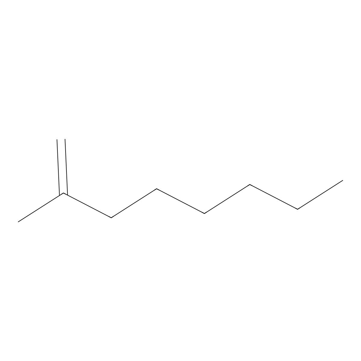 2-Methyl-1-octene molecular structure, CAS 4588-18-5