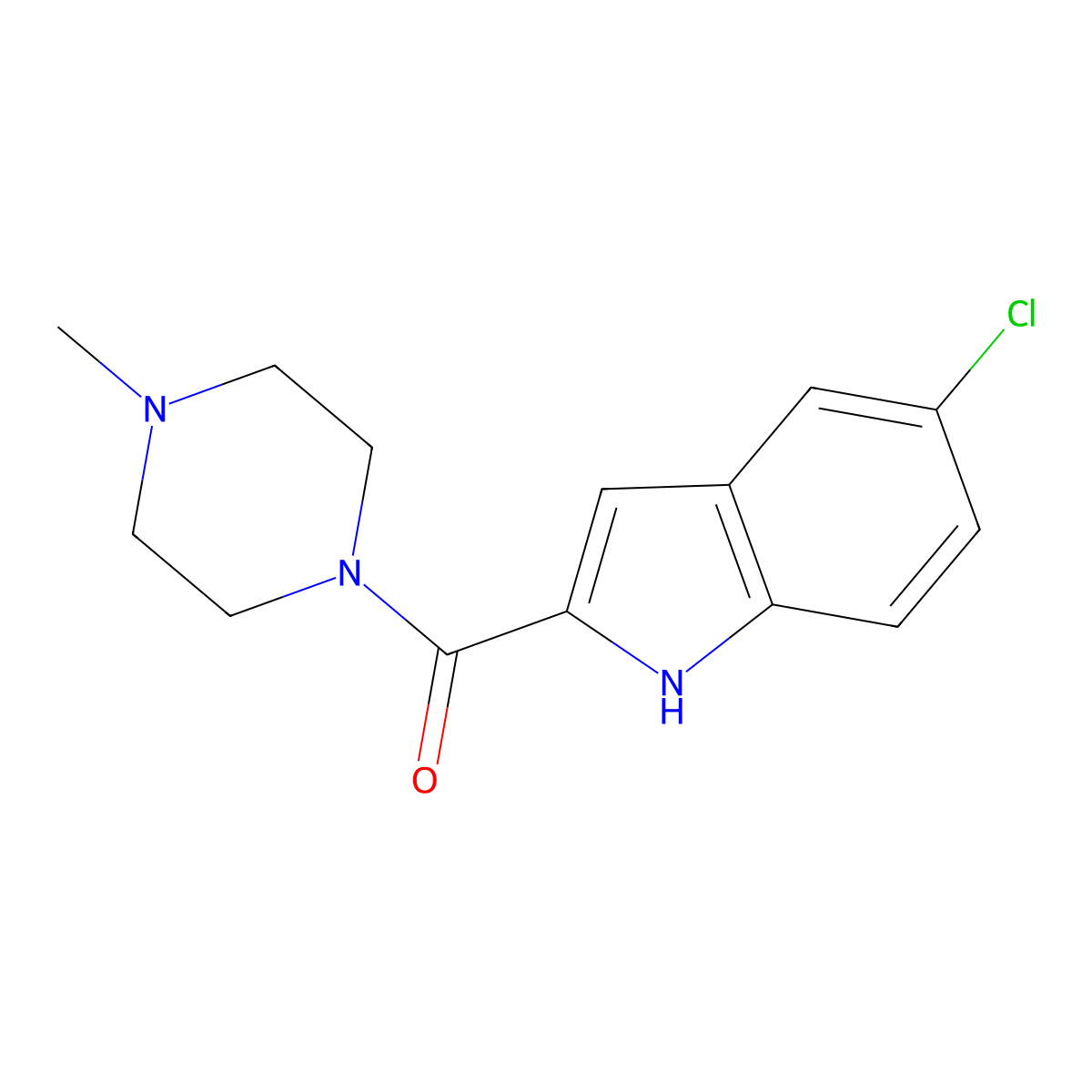 Jnj-7777120 molecular structure, CAS 459168-41-3