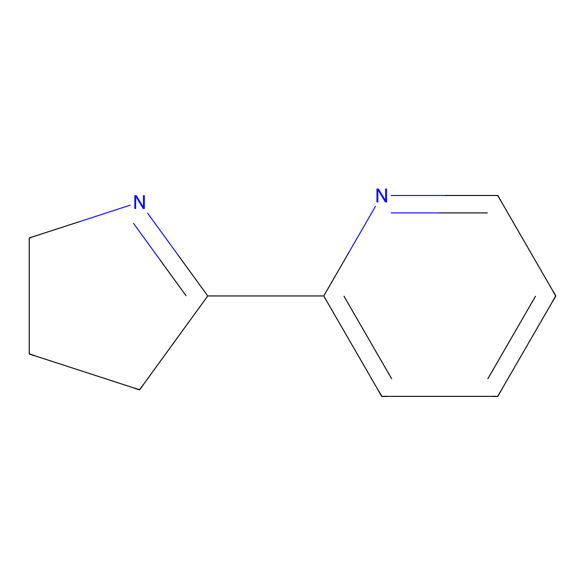 o-Myosmine molecular structure, CAS 4593-27-5