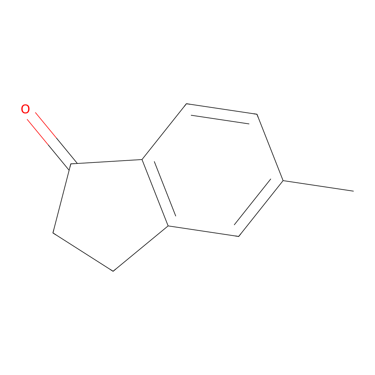 5-Methyl-1-indanone molecular structure, CAS 4593-38-8